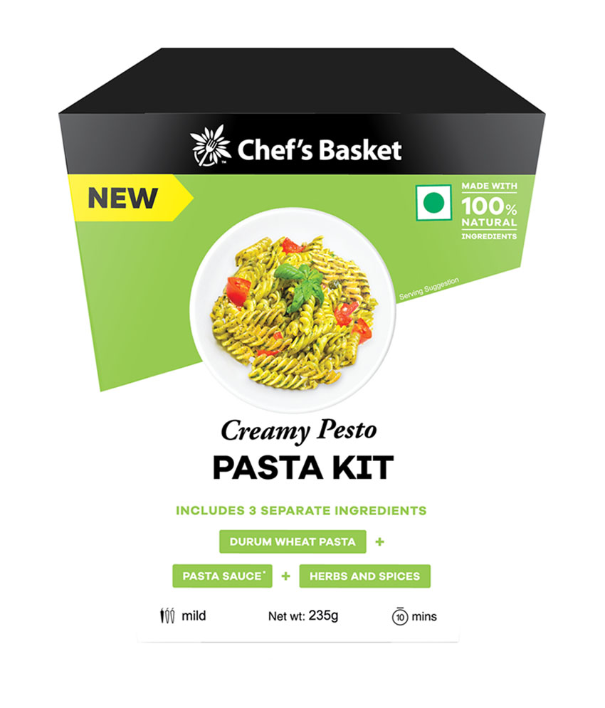Chef’s Basket Creamy Pesto Pasta Kit Review