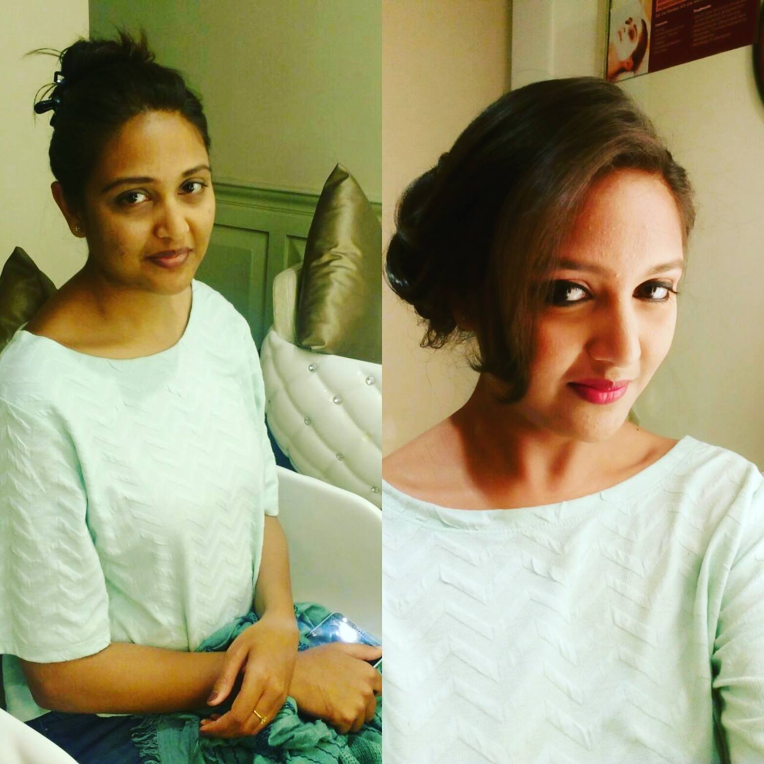 Before and After Makeup at BodyCraft – Bangalore