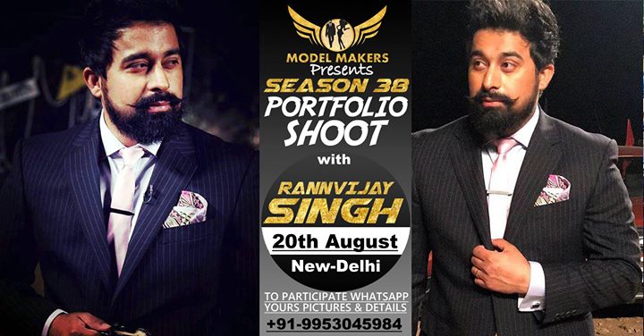 Portfolio Shoot with Rannvijay Singh