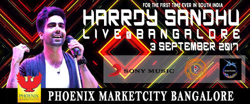 Harrdy Sandhu Live in Bangalore