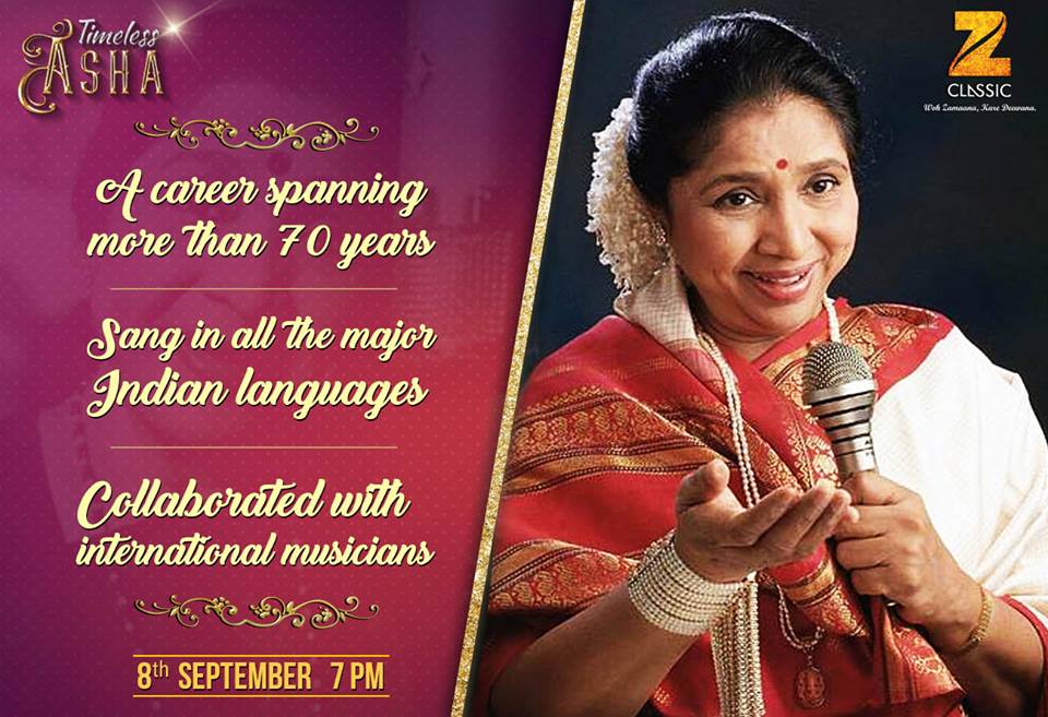 Zee Celebrates Asha Bhosle’s 84th Birthday Bash With ‘Timeless Asha’ Concert