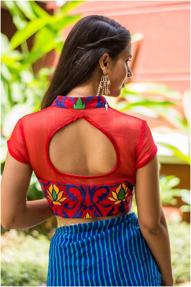 trendiest-blouse-designs-karwa-chauth