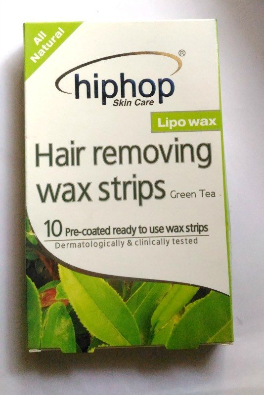 HipHop Green Tea Hair removing Wax Strips