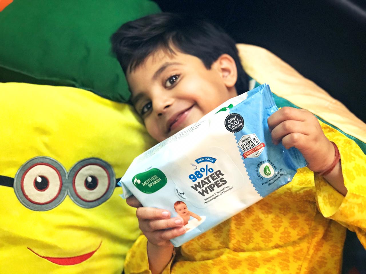 Mother Sparsh – Water Wet Wipes Review