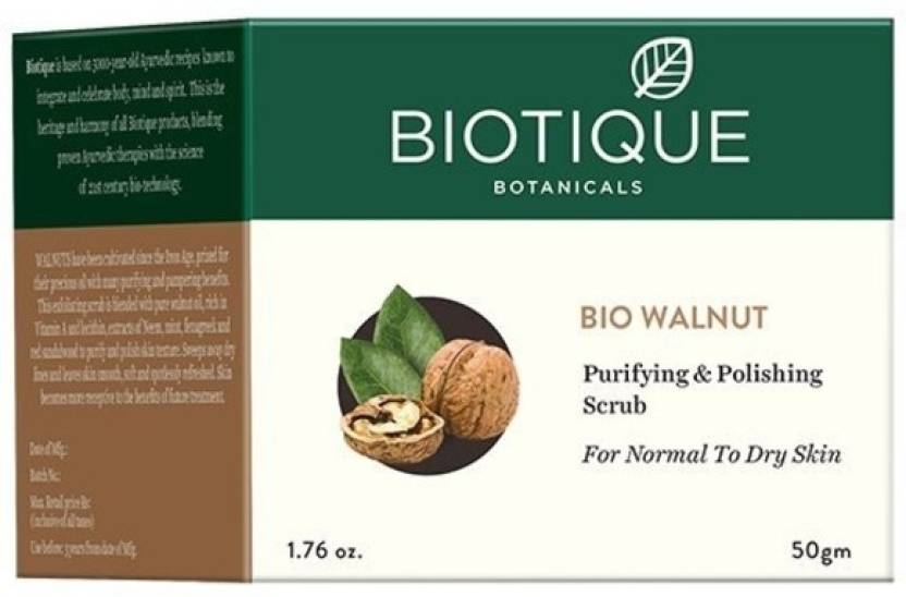 Biotique Bio Walnut Purifying and Polishing Scrub Review