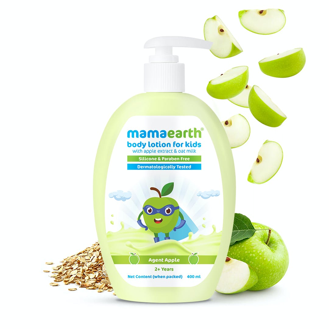 Mamaearth plant-powered lotion