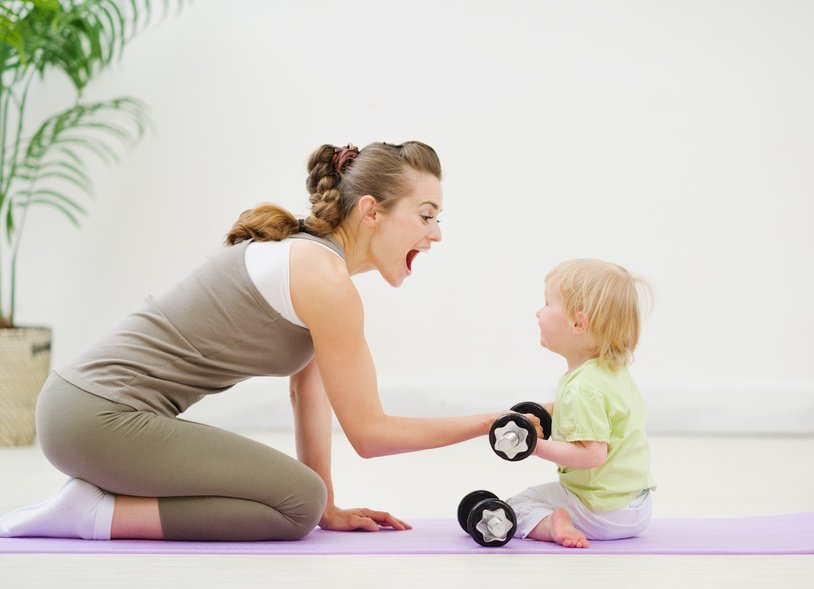 Fitness tips for Mothers to get back into shape and the famous fitness centers in India